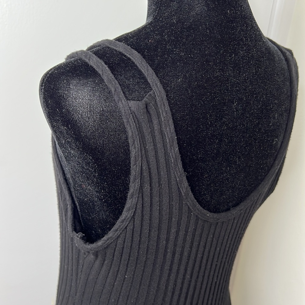 THE RANGE Ribbed Suspended Tank Midi Dress - Picture 7 of 15